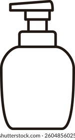 Simple illustration of hand soap