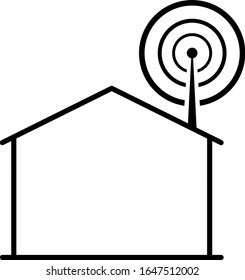 Simple illustration of home network