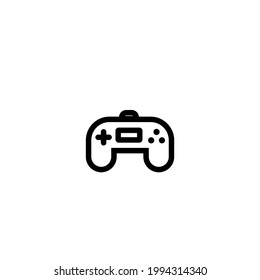 Simple illustration icon of joystick