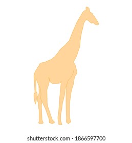 simple illustration image of wild animal