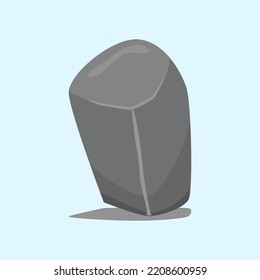 ilustración simple de guijarros aislados