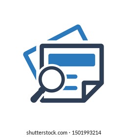 Simple Illustration  of Job Search Icon