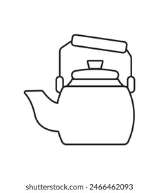 A simple illustration of a kettle