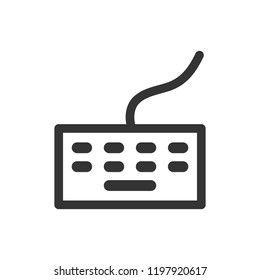 Simple Illustration Of A Keyboard Icon