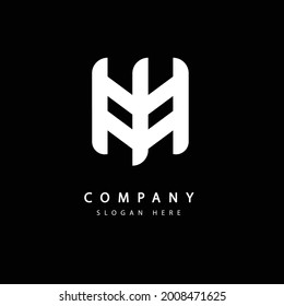 Simple illustration logo for financial company.
