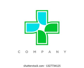 Simple illustration medical logo.