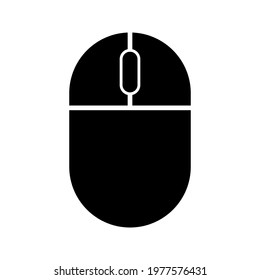 Simple illustration of mouse Personal computer component icon