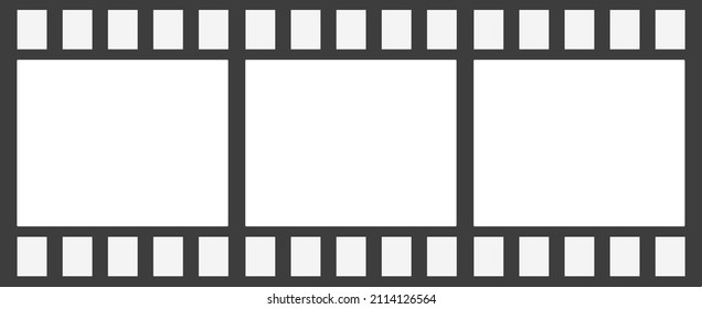 Simple illustration of movie frame