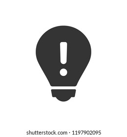 Simple illustration of a notification icon