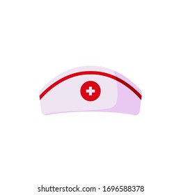 Simple illustration of nurse hat vector