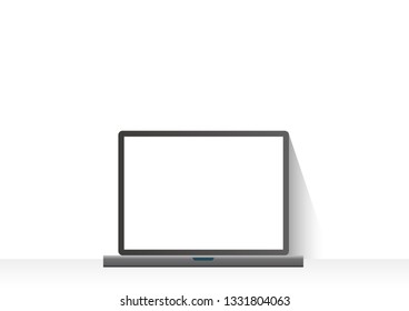 simple illustration of a personal computer