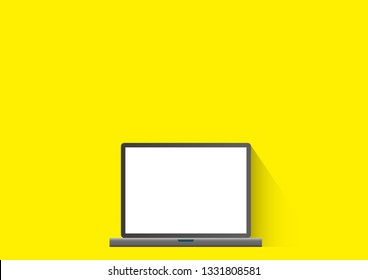simple illustration of a personal computer