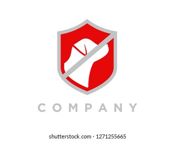 simple illustration pet guard.