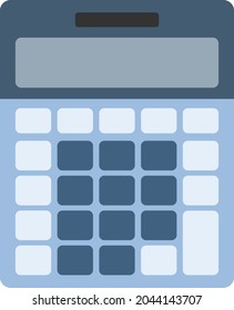 A simple illustration of a pop and cute calculator