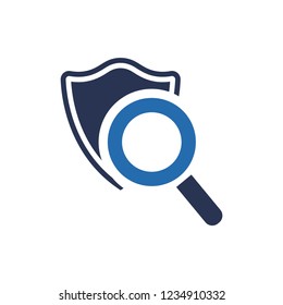 Simple Illustration of Private Search Icon
