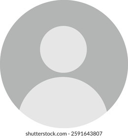 simple illustration of profile icon