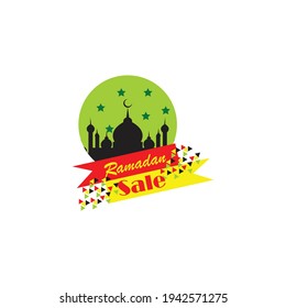 simple illustration of ramadan promotional cards, great for sales