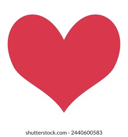 A simple illustration of a red heart.