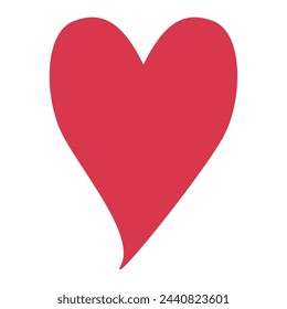 A simple illustration of a red heart.