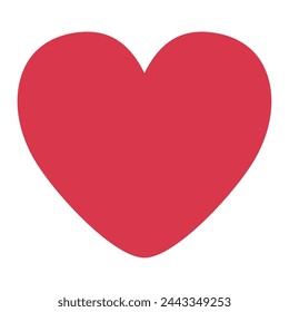 A simple illustration of a red heart.