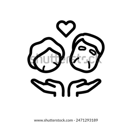A simple illustration of Respect for the Aged Day