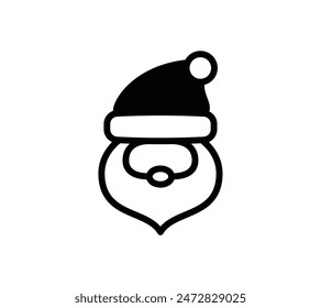 Una simple ilustración de Santa Claus.