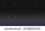 A simple illustration of a small star against a dark sky, creating a calm and celestial ambiance. Ideal for night-themed designs, dream visuals, and minimalist backgrounds.