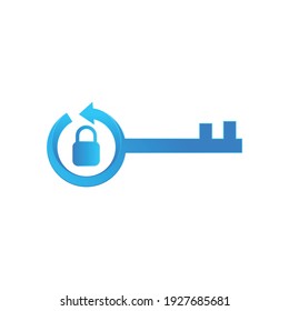 simple illustration of a smart key 