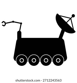 A simple illustration of a space probe