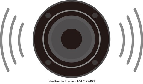 Ilustración simple del sistema de altavoces