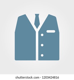 Simple Illustration Of A Suit Icon