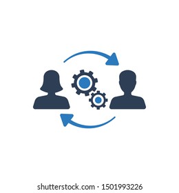 Simple Illustration of  Technical Support Team