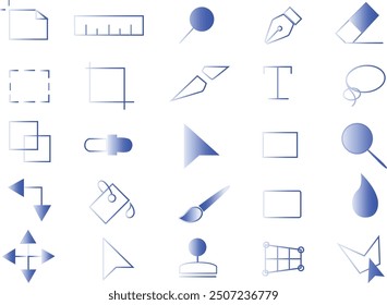 simple illustration tools for art works