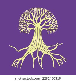 Simple illustration of the tree of life