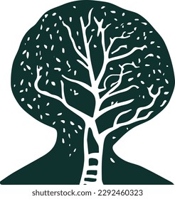 Simple ilustración del árbol de la vida