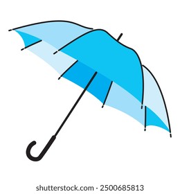 simple illustration of an umbrella