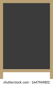 Simple illustration of welcome board