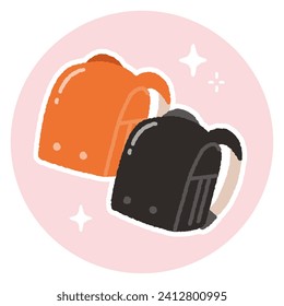 a simple illustration without the main line. vector data that is easy to edit color.