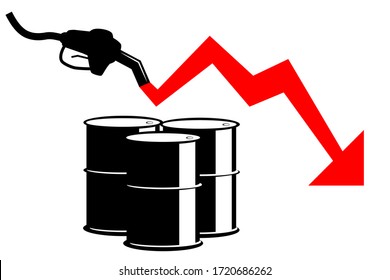 Simple Illustration for World Oil Crisis
