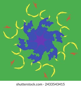 Simple illustrations start with simple colors
