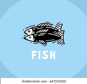 Simple image a fish