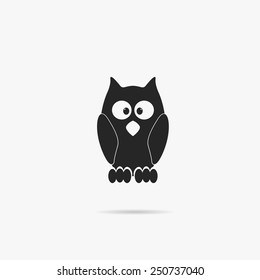 Simple image of an owl.