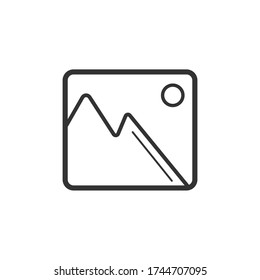 Simple Image Photo Vector Icon