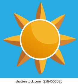 simple image of the sun
