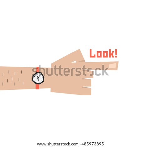 simple index finger of man. concept of indicating, ahead, route, choose, out there, human selection, orientation, behold. flat style trend logo graphic design vector illustration on white background