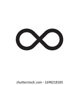 Simple Infinity Symbol For Logo Or Icon