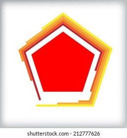 simple info graphics element