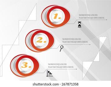 Simple infographic design on a grey background with black icons