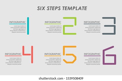 Simple infographic design template. Flat vector illustration for presentation, banner, report.