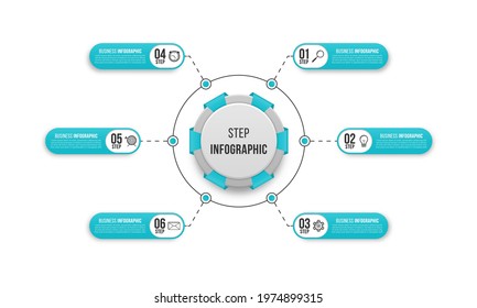 Simple Infographic design vector for business presentation.
